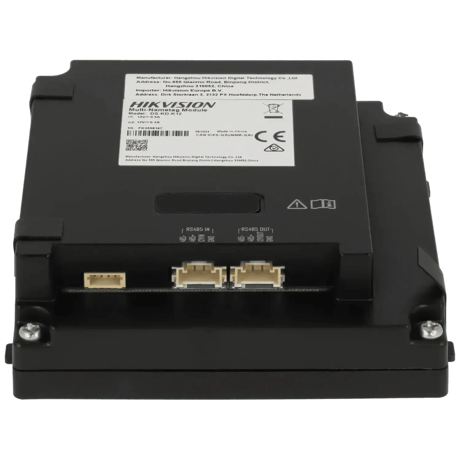 Station-exterieure-HIKVISION-modulaire-pour-video-portier-IP-a-12-boutons-Reference-DS-KD-K12-S-TSA-Distribution-109331371 - TSA Distribution