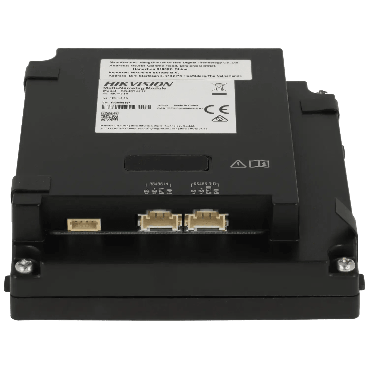 Station-exterieure-HIKVISION-modulaire-pour-video-portier-IP-a-12-boutons-Reference-DS-KD-K12-S-TSA-Distribution-109331371 - TSA Distribution