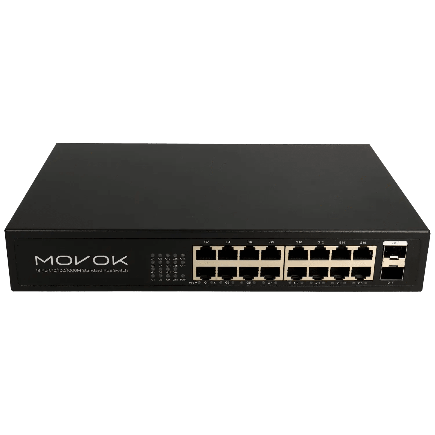 Switch-18-ports-avec-16-ports-PoE-Reference-VK-SWITCH-1816POE-250-G-TSA-Distribution-108686663 - TSA Distribution