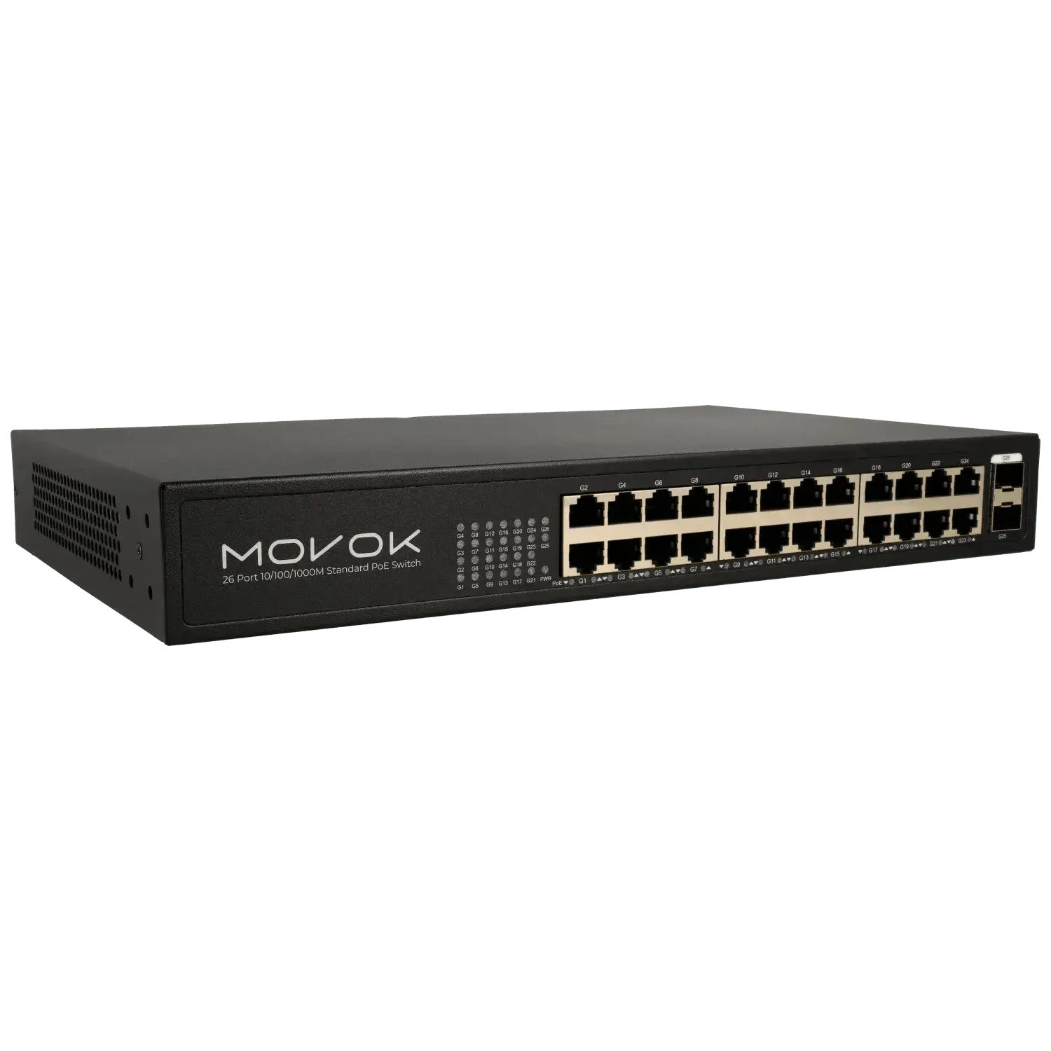 Switch-26-ports-avec-24-ports-PoE-Reference-VK-SWITCH-2624POE-250-G-TSA-Distribution-108686751 - TSA Distribution