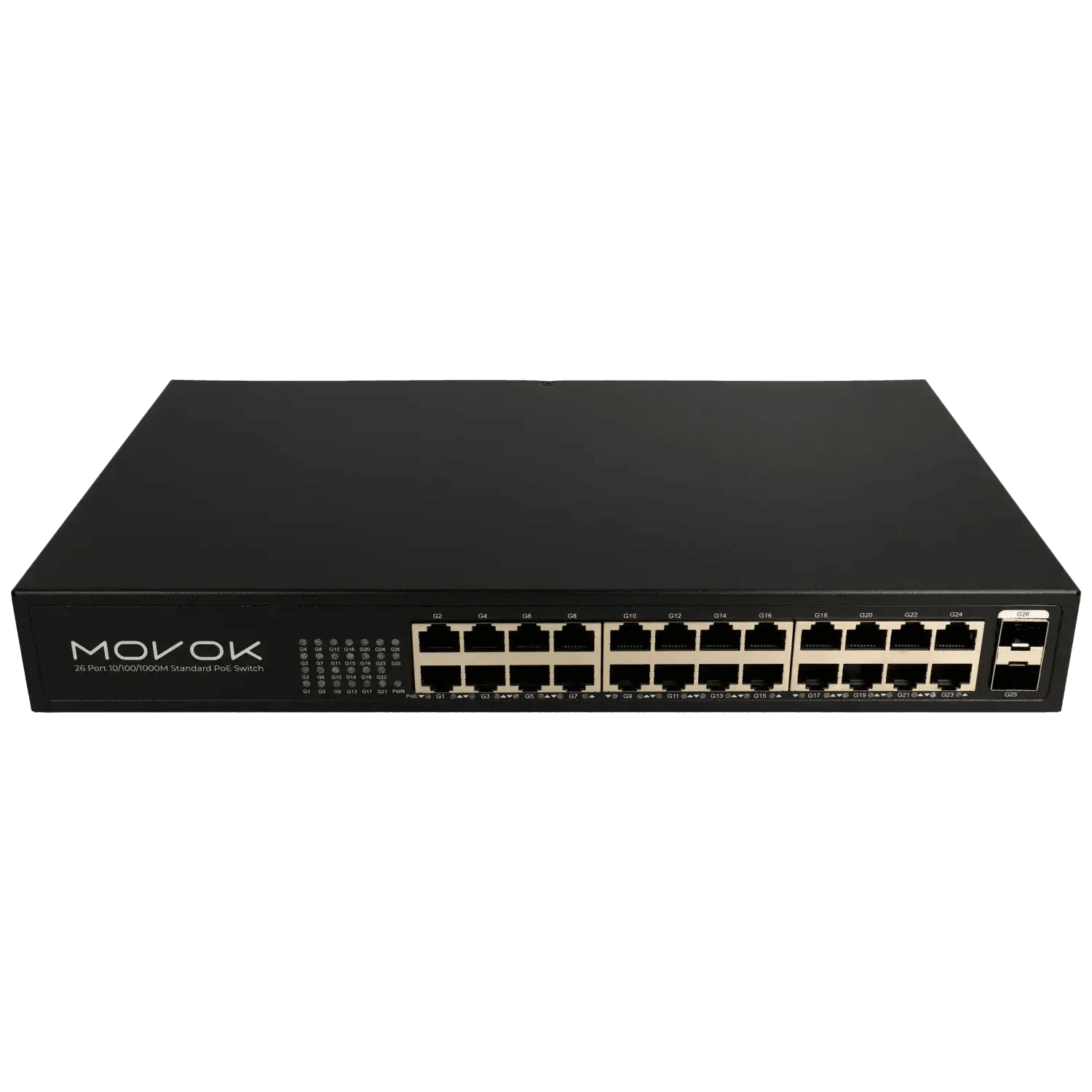 Switch-26-ports-avec-24-ports-PoE-Reference-VK-SWITCH-2624POE-250-G-TSA-Distribution-108686941 - TSA Distribution