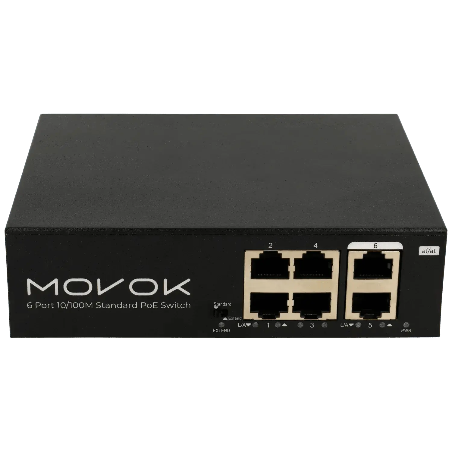 Switch-6-ports-avec-4-ports-PoE-Reference-VK-SWITCH-0604POE-65-TSA-Distribution-108685590 - TSA Distribution