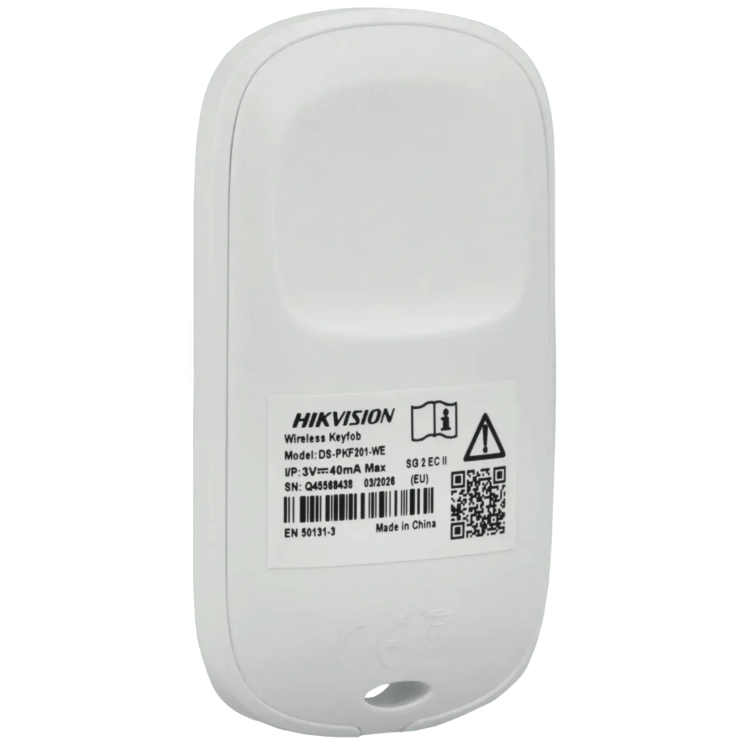 Télécommande alarme HIKVISION / Référence DS-PKF201-WE TSA Distribution