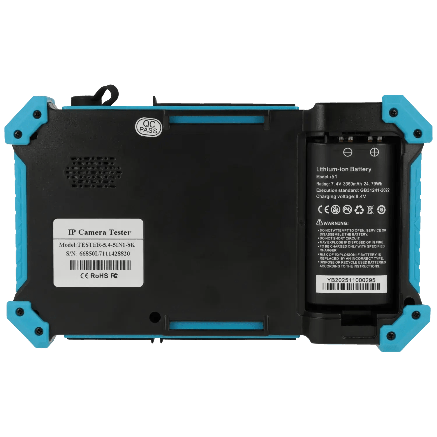 Testeur-pour-HDTVI-HDCVI-AHD-CVBS-IP-en-8-megapixels-Reference-TESTER-5.4-5IN1-8K-TSA-Distribution-110043330 - TSA Distribution