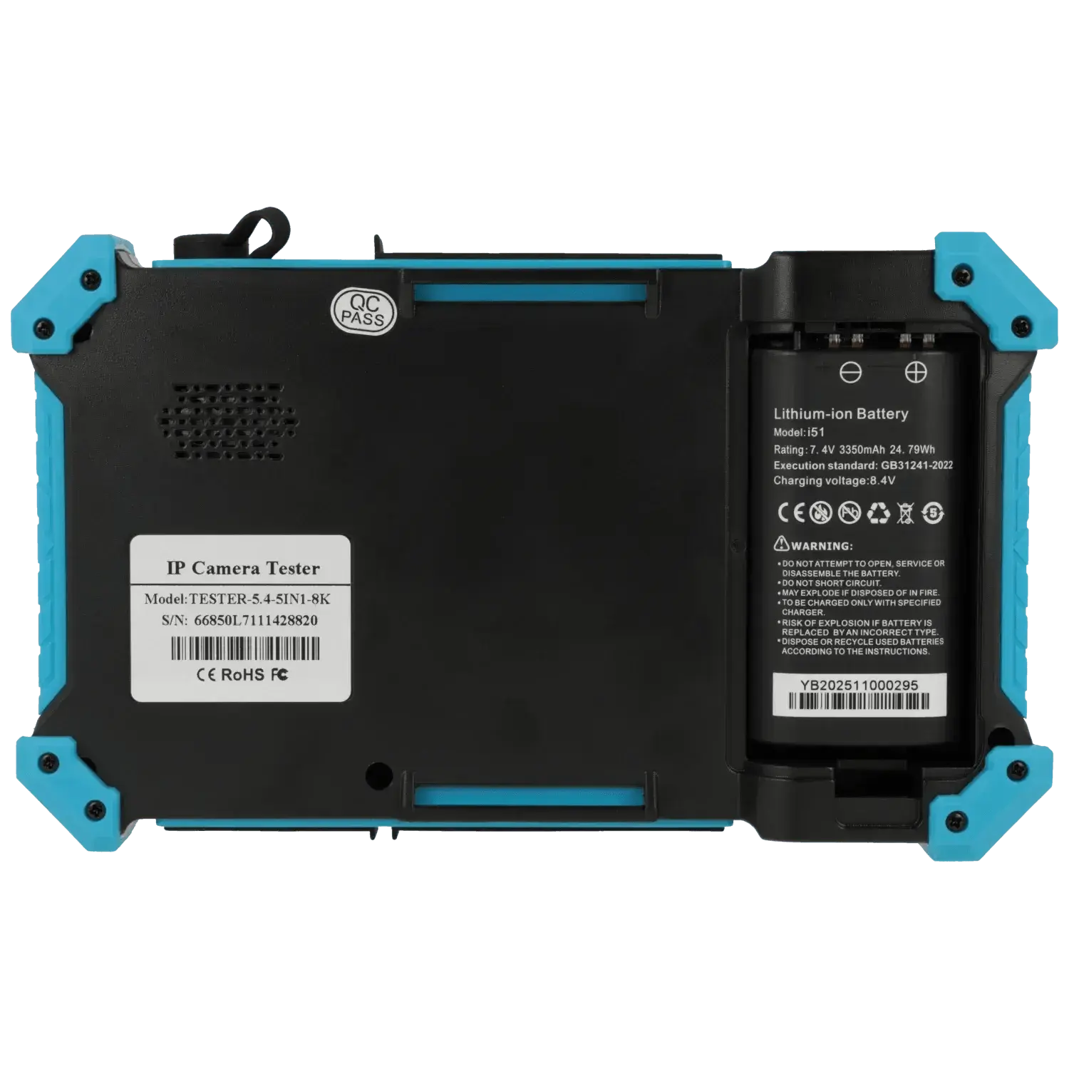 Testeur-pour-HDTVI-HDCVI-AHD-CVBS-IP-en-8-megapixels-Reference-TESTER-5.4-5IN1-8K-TSA-Distribution-110043330 - TSA Distribution
