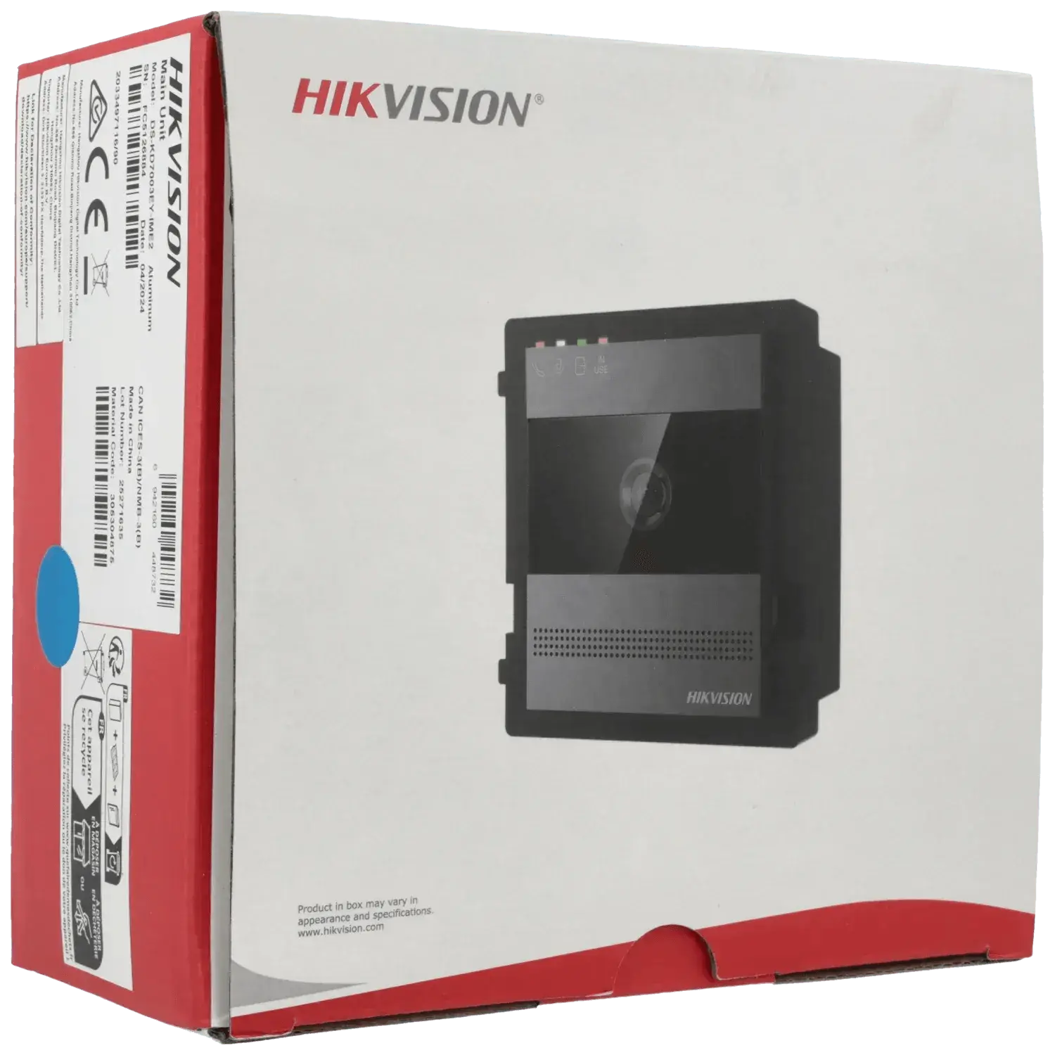 Video-portier-HIKVISION-2-fils-avec-camera-Reference-DS-KD7003EY-IME2-ALUMINUMDS-KD7003EY-IME2-ALUMINUM-TSA-Distribution-109319048 - TSA Distribution