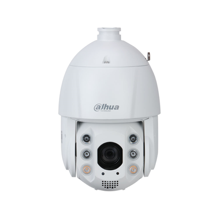 Caméra dôme DAHUA IP PTZ WizSense 4 mégapixels avec dissuasion active / Référence DH-SD6C3432XB-HNR-AGQ-PV