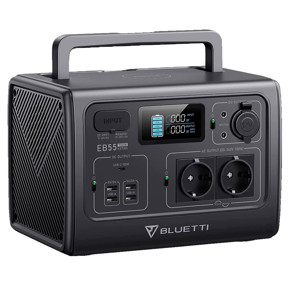 Batterie portable BLUETTI 700W max | LiFePO4 / Référence BL-EB55-GREY