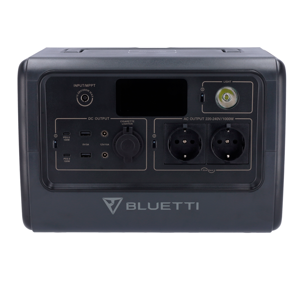 Batterie portable BLUETTI 1000W max | LiFePO4 / Référence BL-EB70-GREY