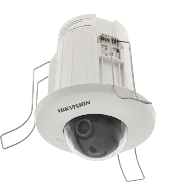 C​améra HIKVISION PRO mini dôme IP avec 4 mégapixels et objectif fixe / Référence DS-2CD2E43G2-U