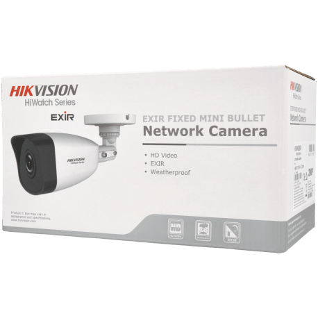 C​améra HIKVISION compactes IP avec 4 mégapixels et objectif fixe / Référence HWI-B140H-M