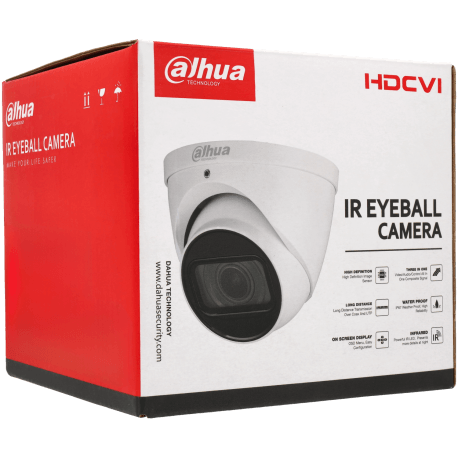 C​améra DAHUA mini dôme hd-cvi avec 2 mégapixels et objectif zoom optique / Référence HAC-HDW2241T-Z-A-S2-DIP