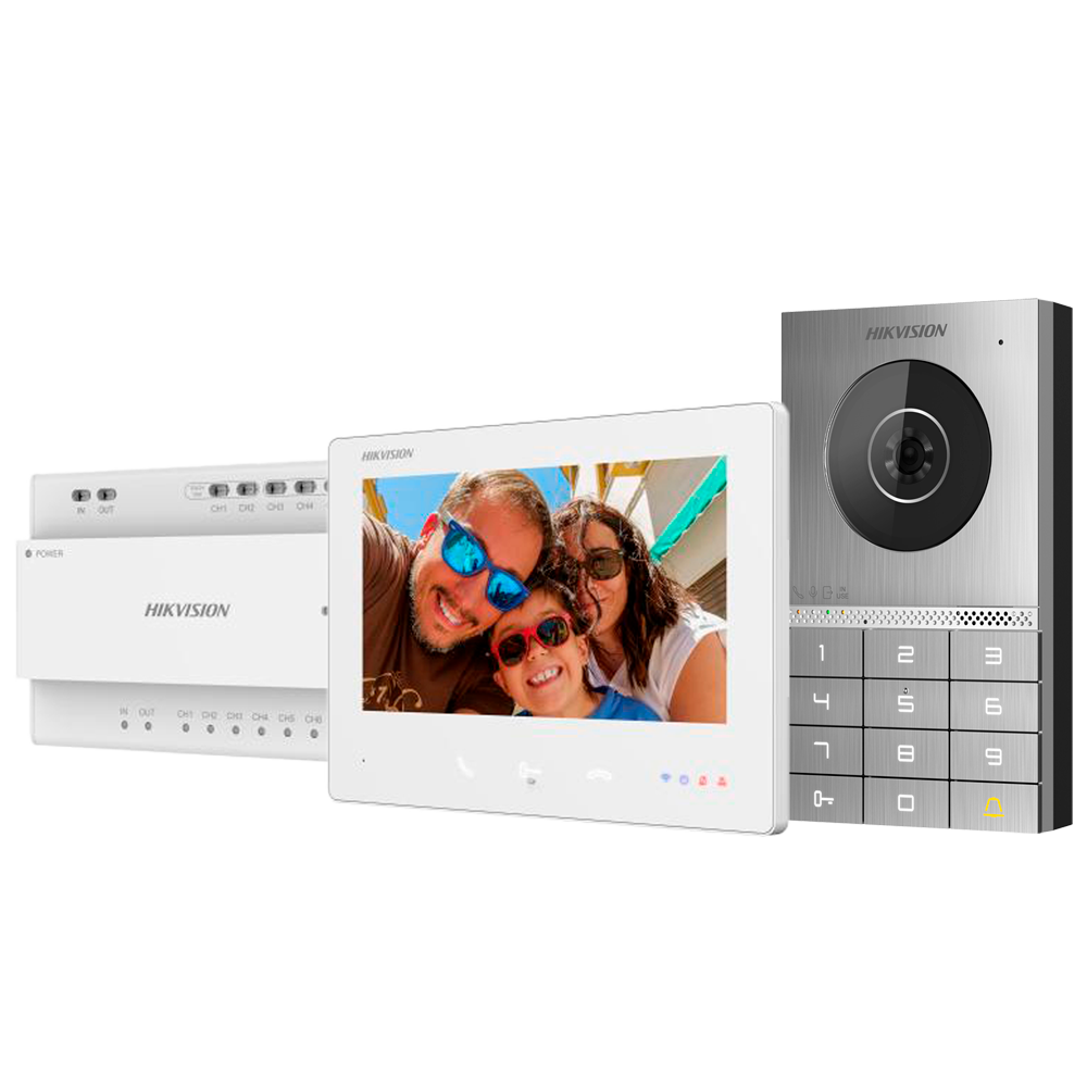 Kit portier vidéo HIKVISION / Référence DS-KIS706EY TSA Distribution