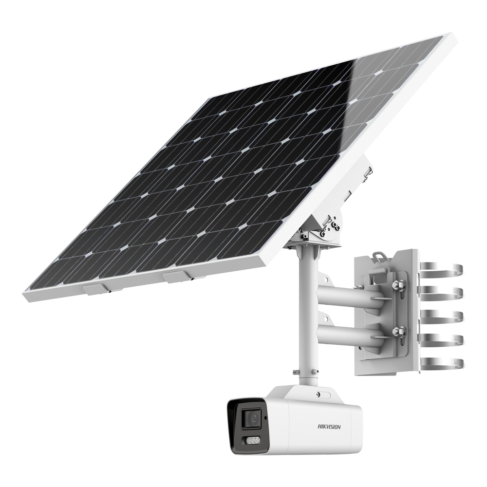 Caméra IP Bullet 4G HIKVISION avec alimentation autonome solaire / Référence DS-2XS6A46G1-IZS/C36S80(2.8-12) 1T