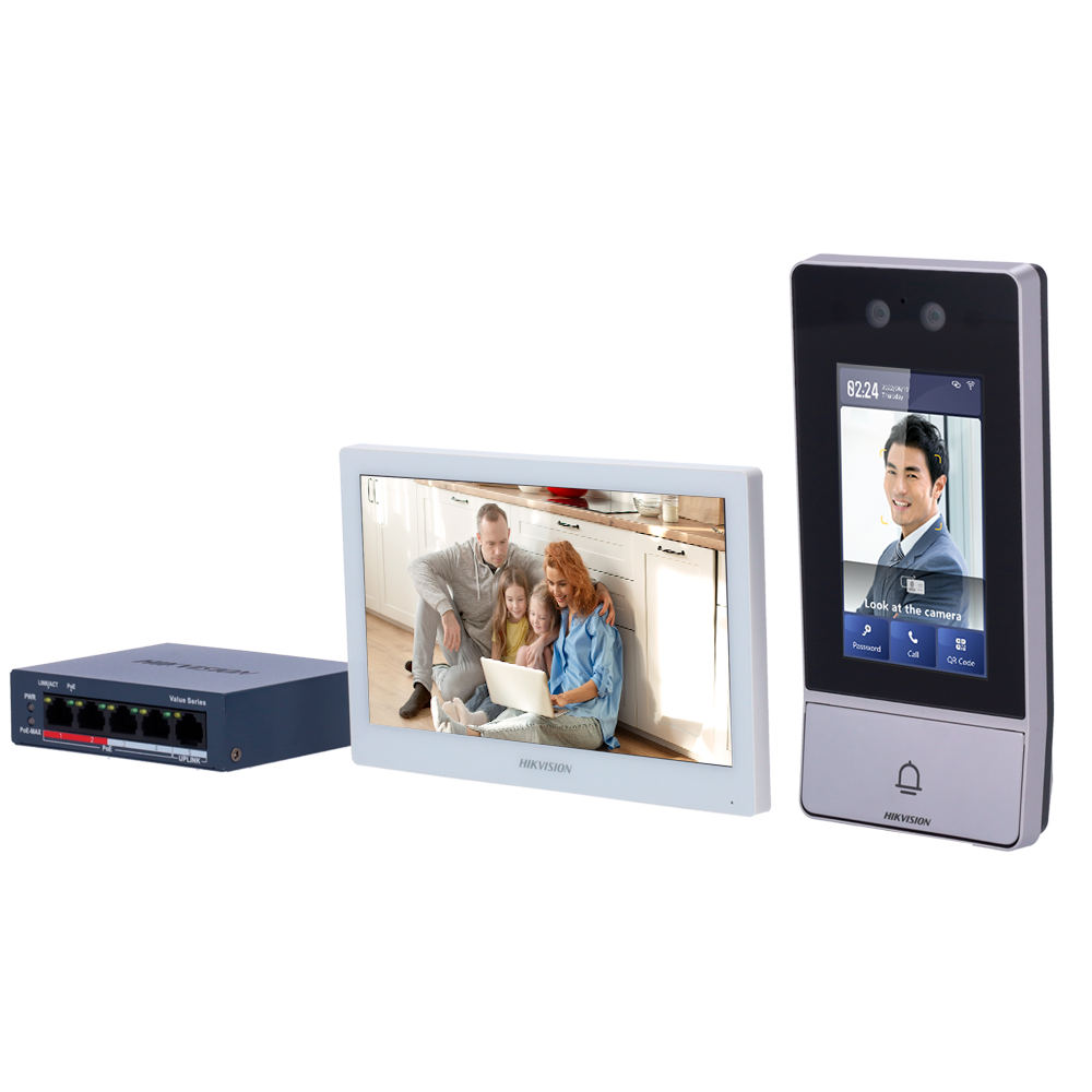 Kit portier vidéo HIKVISION / Référence DS-KIS902-S TSA Distribution