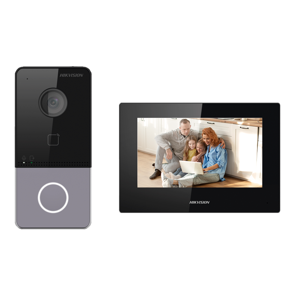 Kit portier vidéo HIKVISION / Référence DS-KIS605-P(C) TSA Distribution