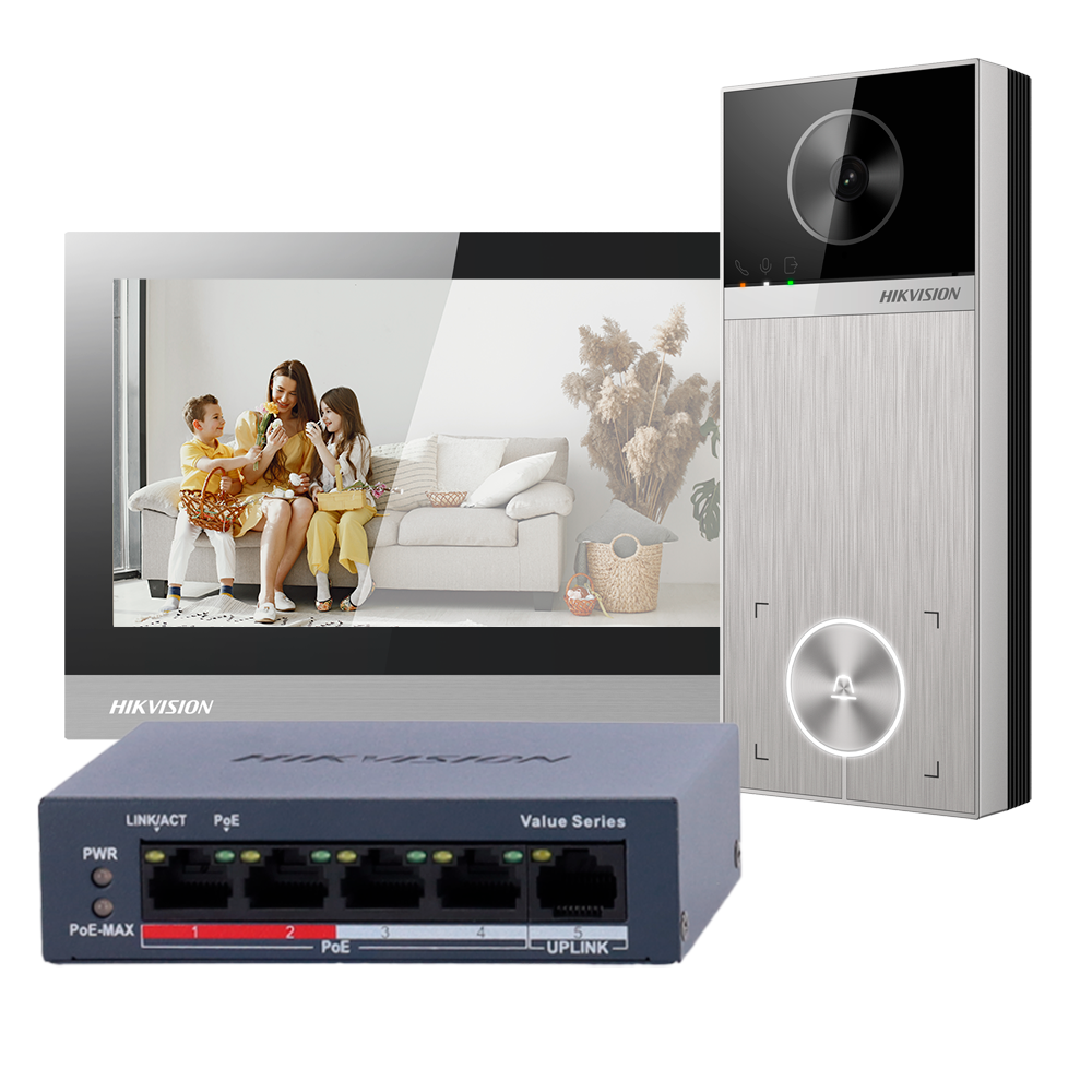 Kit portier vidéo HIKVISION / Référence DS-KIS613-S TSA Distribution