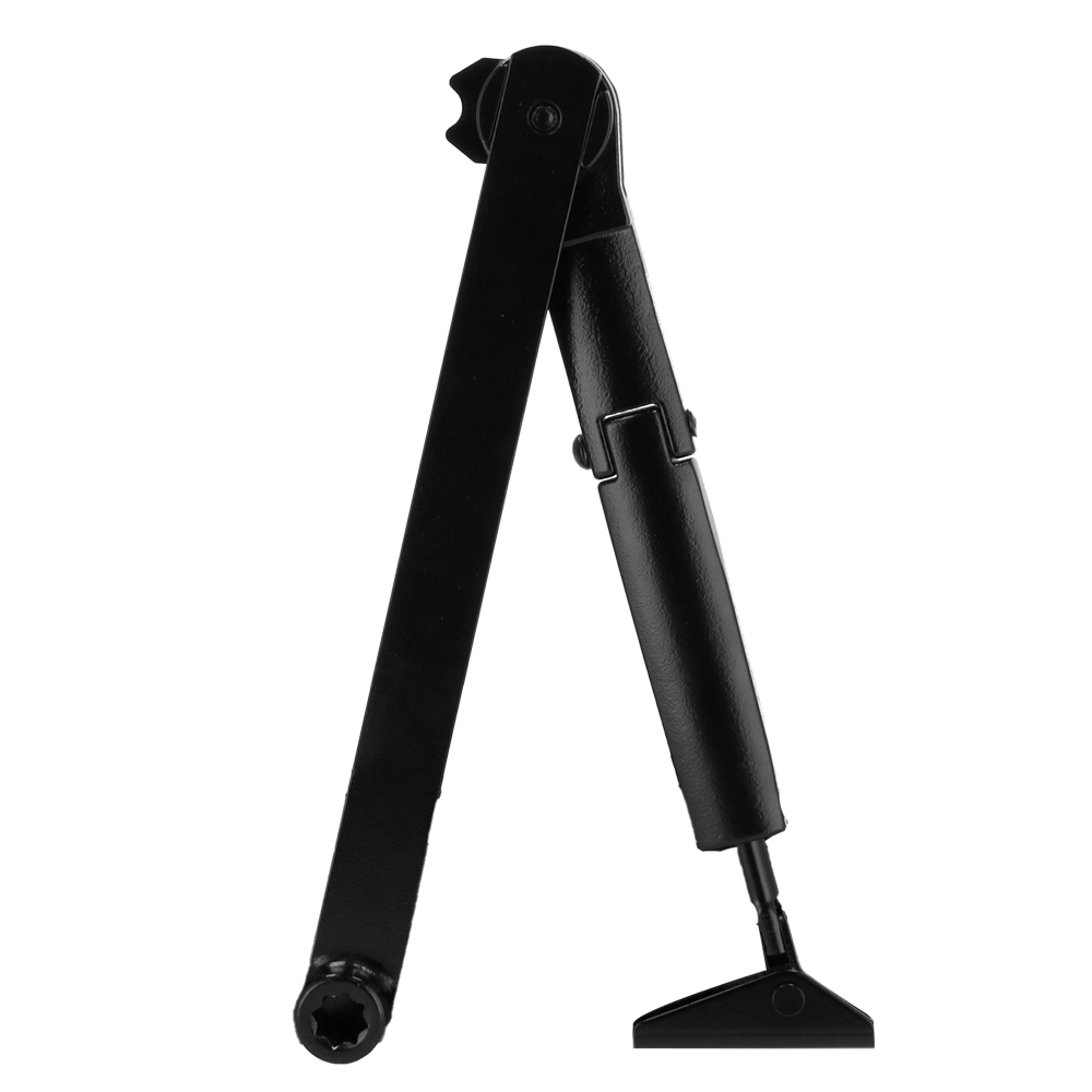 Ferme porte à bras articulé avec rétention / Référence DR-DC1-H-BLACK TSA Distribution