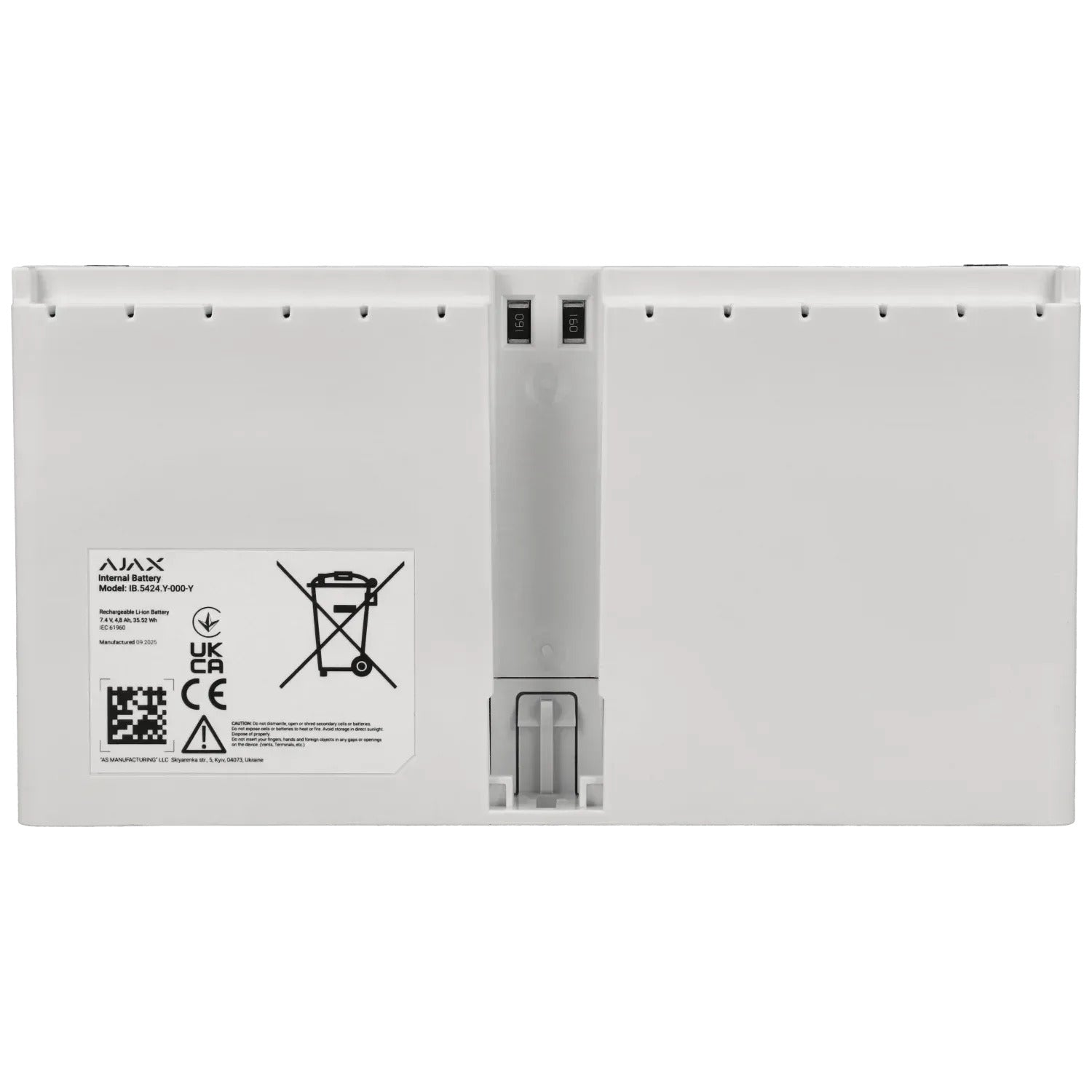 Batterie 7.4 V 10.4 Ah AJAX / Référence INTERNALBATTERY-60H-G3-W TSA Distribution