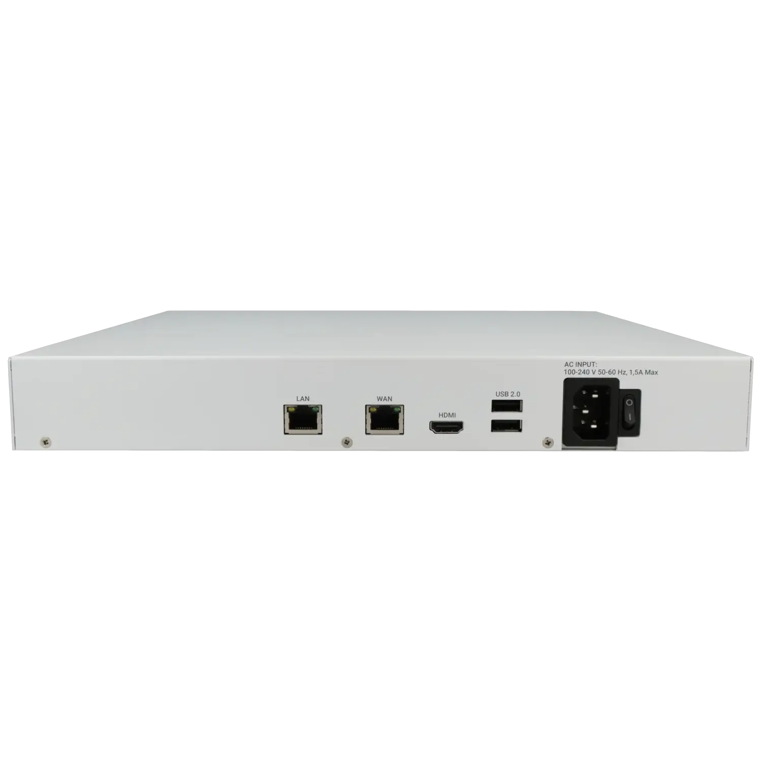 Enregistreur IP AJAX pour 8 canaux et 12 mpx de résolution / Référence NVR208-HAC2G-AI-S-W