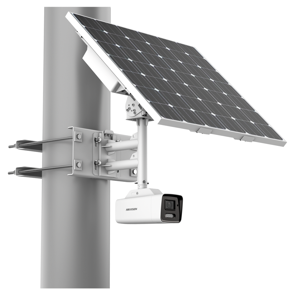 Caméra IP Bullet 4G HIKVISION avec alimentation autonome solaire / Référence DS-2XS6A47G1-LS/C36S80(2.8mm) TSA Distribution