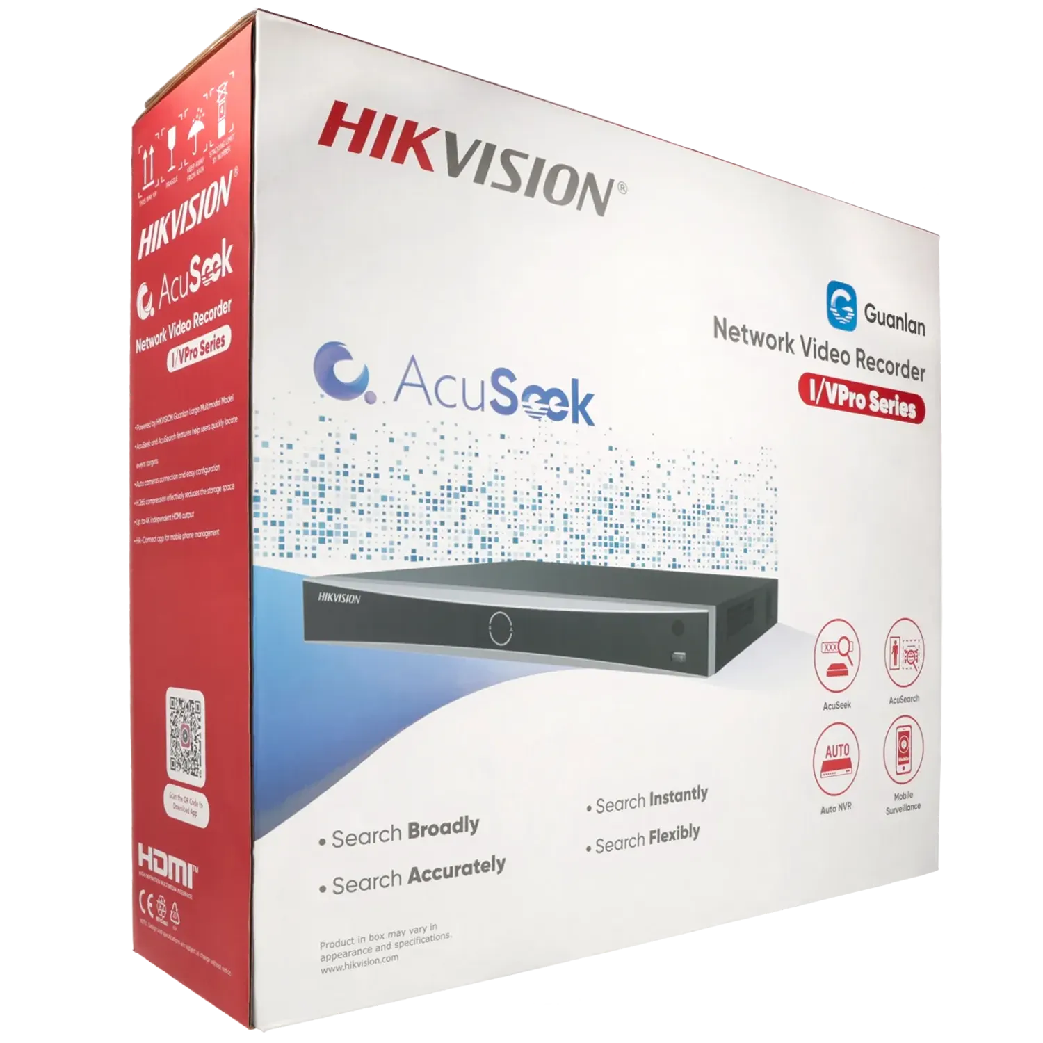 Enregistreur IP HIKVISION pour 16 canaux et 32 mpx de résolution / Référence DS-7616NXI-I2/VPro TSA Distribution