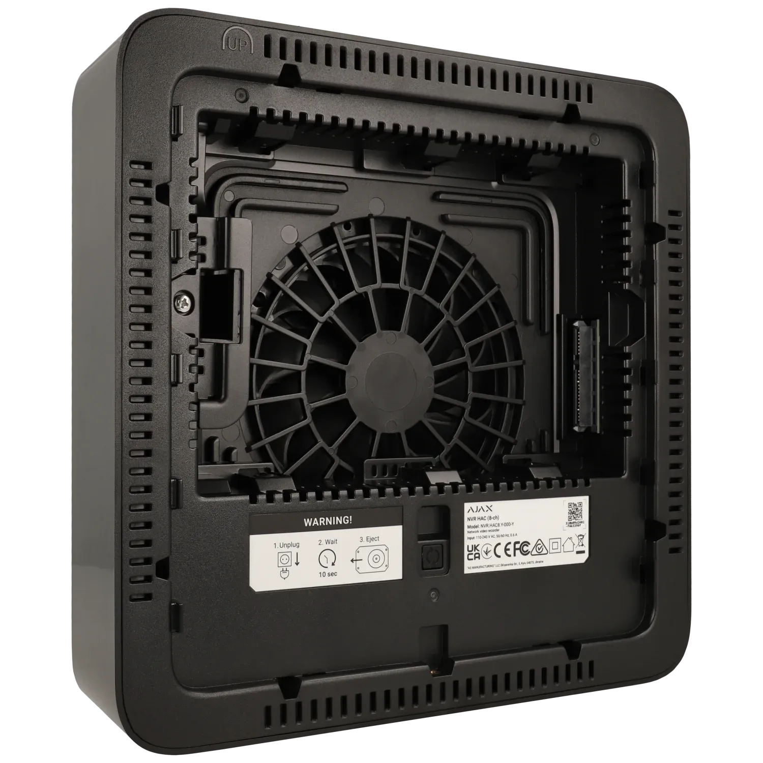 Enregistreur IP AJAX pour 8 canaux et 8 mpx de résolution / Référence NVR108-HDC-B