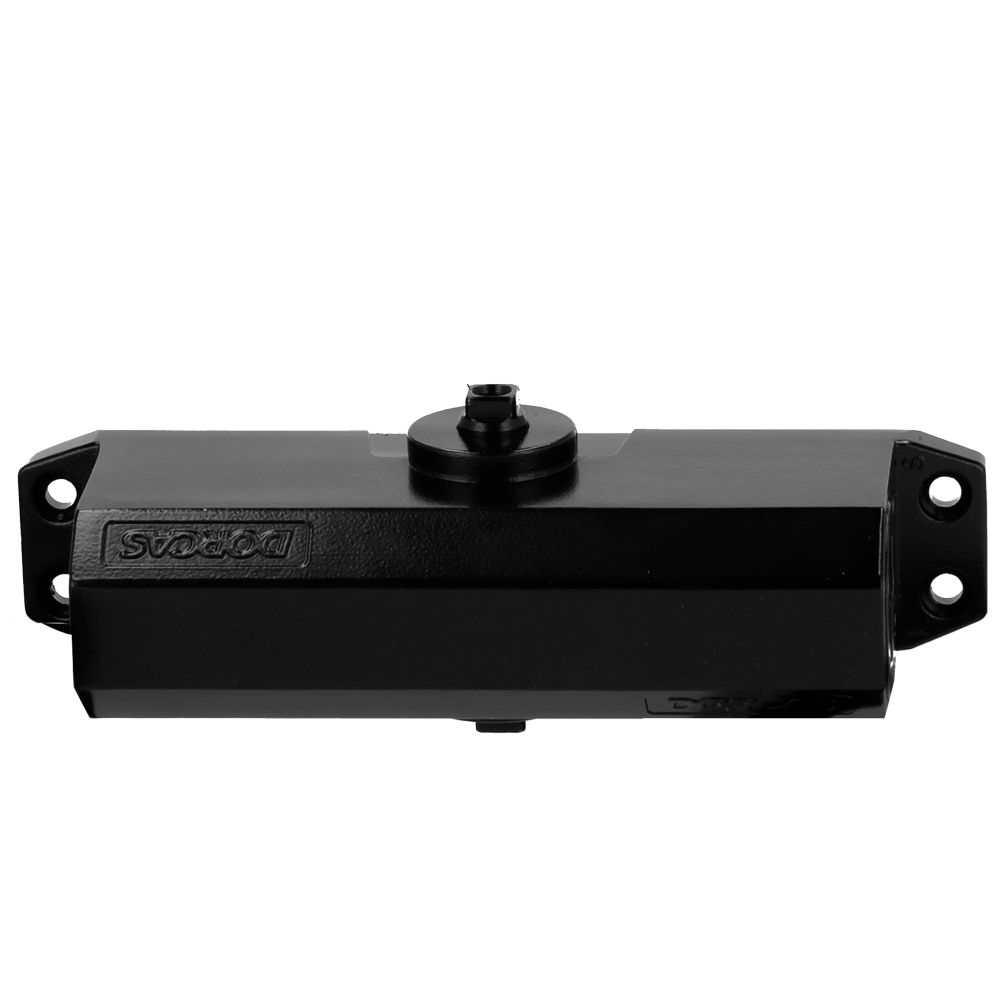 Ferme porte à bras articulé avec rétention / Référence DR-DC1-H-BLACK TSA Distribution
