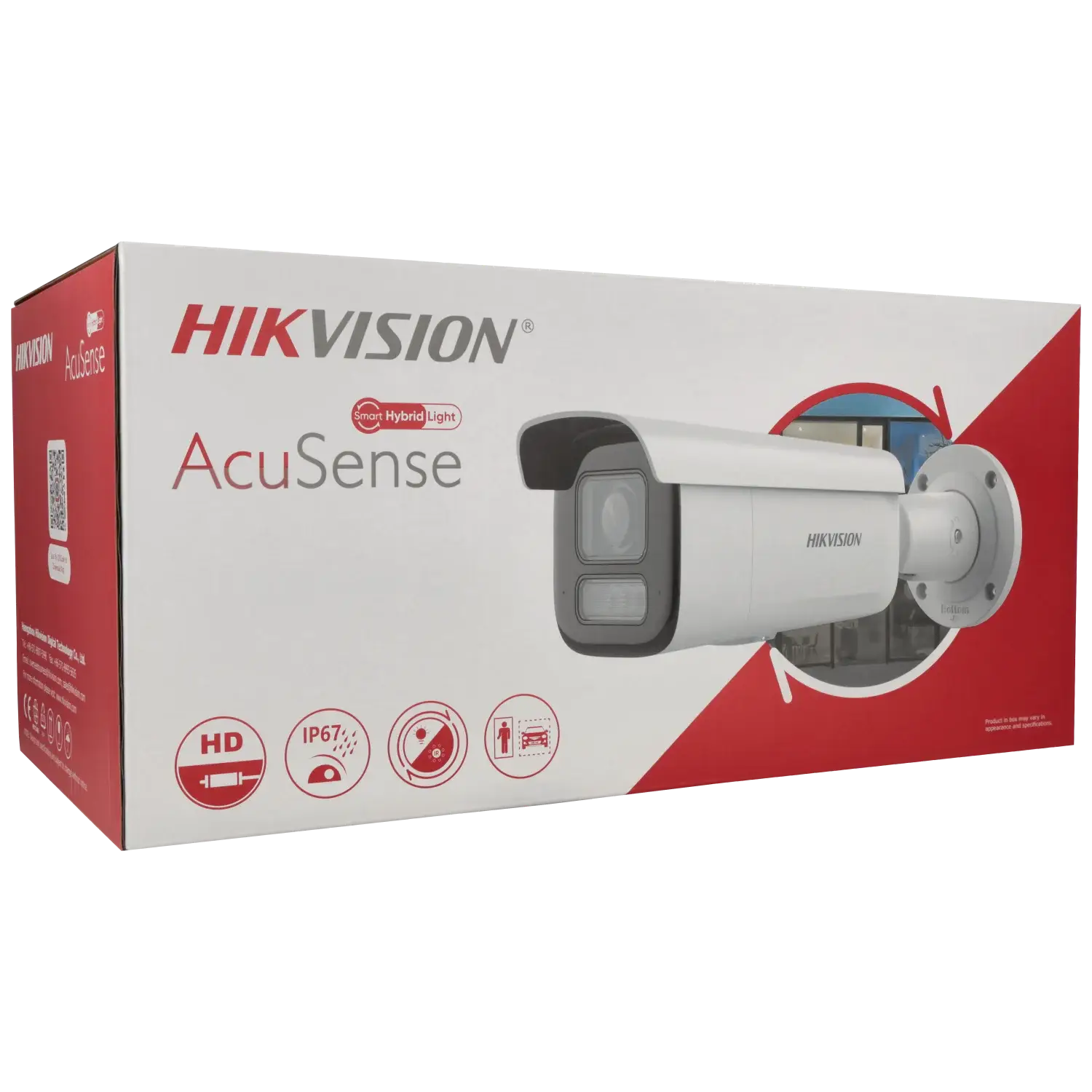 Caméra compactes IP HIKVISION avec 8 mégapixels et objectif zoom optique / Référence DS-2CD2683G2-LIZS2U TSA Distribution