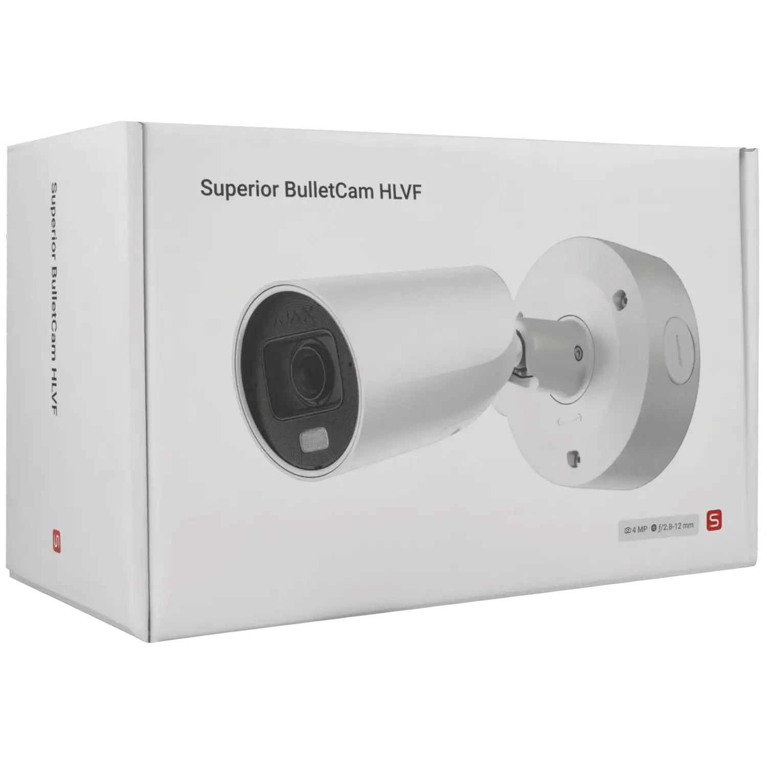 Caméra compactes IP AJAX 4 mégapixels avec optique vari focale motorisée (zoom) / Référence BULLETCAM-4-HLVF-S-W