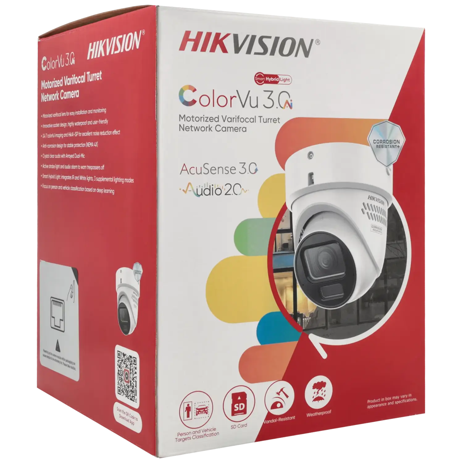 Caméra mini dôme IP HIKVISION avec 4 mégapixels et objectif zoom optique / Référence DS-2CD2H47G3-LIZS2UY/SL