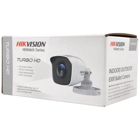 Caméra HIKVISION compactes 4 en 1 (cvi, tvi, ahd et analogique) avec 5 mégapixels et objectif fixe / Référence HWT-B150-M