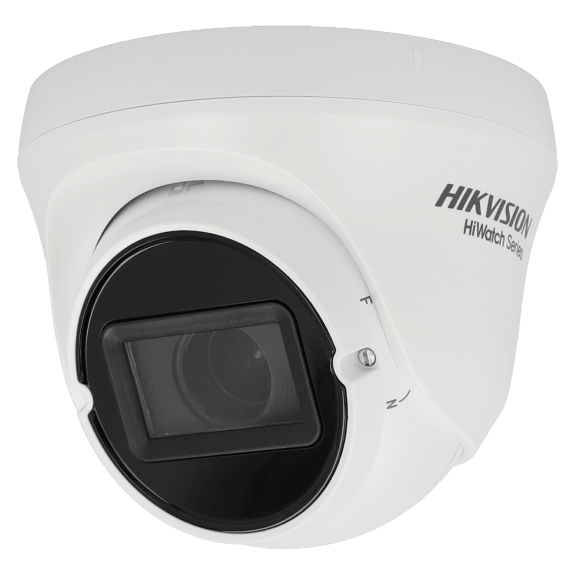 Caméra HIKVISION mini dôme 4 en 1 (cvi, tvi, ahd et analogique) avec 2 mégapixels et objectif vari focal / Référence HWT-T320-VF