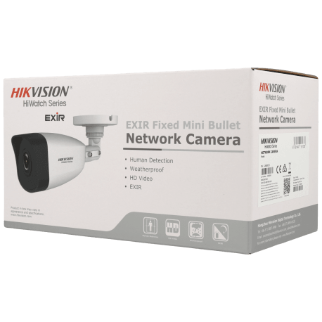 Caméra HIKVISION compactes IP avec 2 mégapixels et objectif fixe / Référence HWI-B120HA