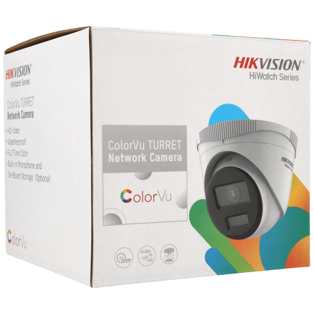 Caméra HIKVISION mini dôme IP avec 4 mégapixels et objectif fixe / Référence HWI-T249H