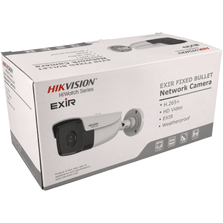 Caméra IP HIKVISION compactes avec 4 mégapixels et objectif fixe / Référence HWI-B440H