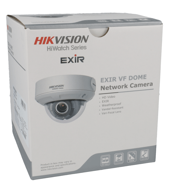 Caméra IP HIKVISION mini-dôme 4 mégapixels objectif zoom optique / Référence HWI-D640H-Z